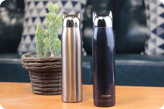 Transhome Stainless Steel Thermos Bottle Travel Cup 320ML Thermo Mug Creative Coffee Mugs Thermos Flask For Tea Sport Drinkware  (12)