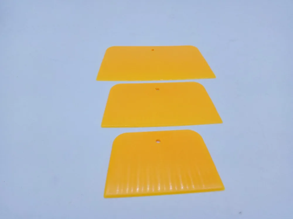 Plastic Car Putty Spreaders 3pcs Set Auto Body Scraper Filler