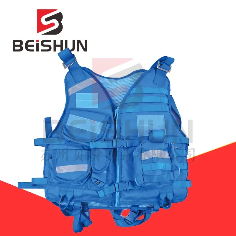 Professional Customized Rescue Team Life Jacket Equipped with Vest Life Vest  Rescue Water Sports Safety Lifejacket