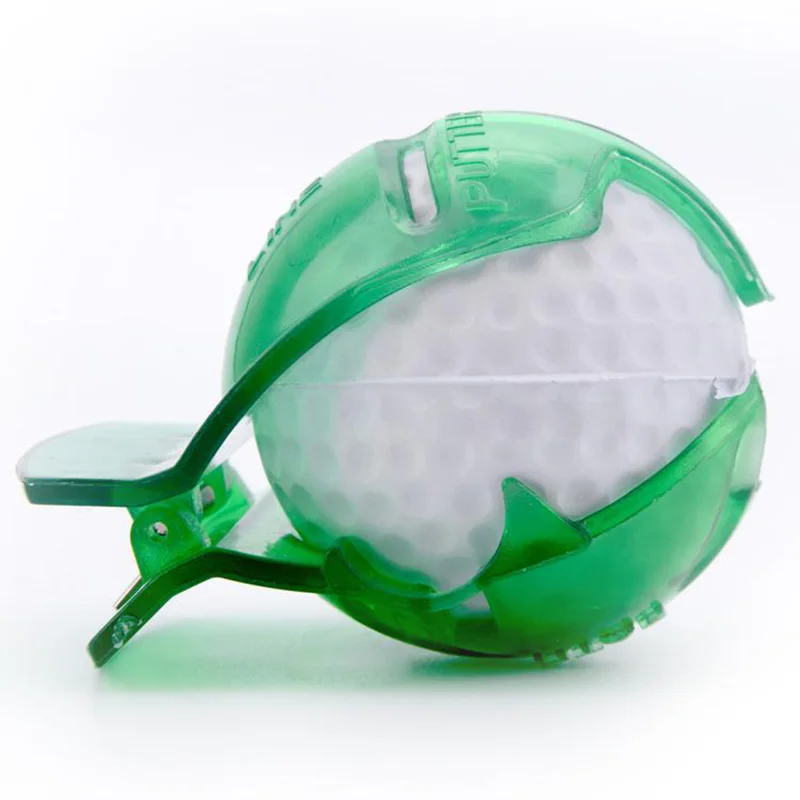 Горячий держатель мяча для гольфа Зажим Маркер Выравнивание Scribe инструменты пластиковые аксессуары маркировочные знаки шаблон-схема MCK99
