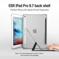Чехол для iPad Pro 9,7 дюймов, ESR Slim Fit Чехол [Мягкий Бампер ТПУ углу] Обложка для iPad Pro 9,7 дюйм(ов) 2016 выпуска
