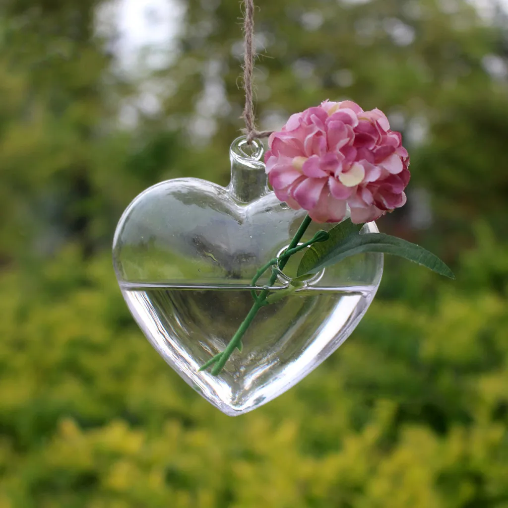 

Creative Hanging Glass Planter Vase Terrarium Container Home Garden Decor Container Party Wedding Decor Creative Hanging Decor