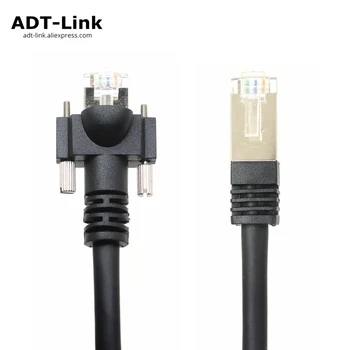 

GIGE Gigabit Ethernet Cable With Screws Mounting Lock Industrial Digital Camera Machine Vision video Cables RJ45 8P8C PoE