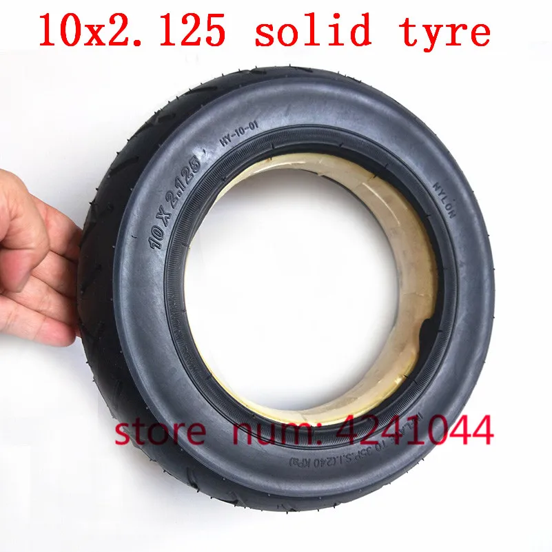 

10 Inches Electric Balancing Scooter Hoverboard Avoid Non-Pneumatic Tyre Kits Scooter Tire Vacuum Solid Tyre 10x2.125
