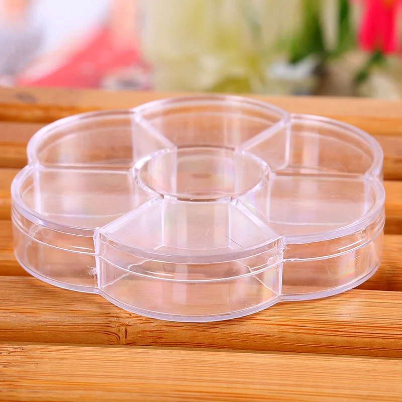 Flower Shaped Storage Box Transparent Plastic Jewelry Beads Organizer Case Sewing Kit Box For Small Objects - Storage Boxes & Bins - AliExpress Flower Shaped Storage Box Transparent Plastic Jewelry Beads Organizer Case Sewing Kit Box For Small Objects - Storage Boxes & Bins - AliExpress