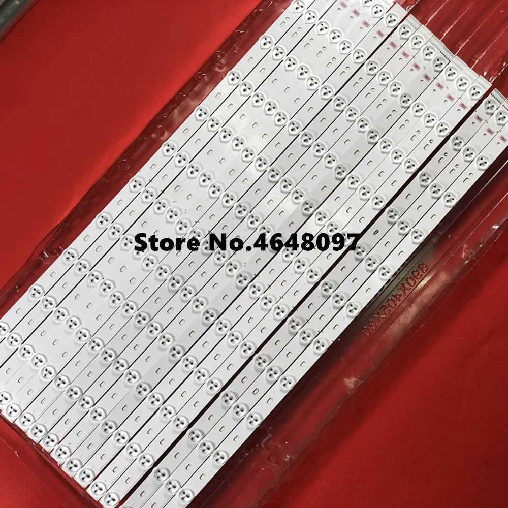 12 шт./1 комплект для светодиодной подсветки 65PUS9809 led TV SVS650A02 REV9_12 светодиодный svs650a02