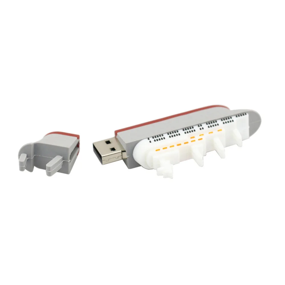 Лодка USB флешка модель корабля накопитель 4ГБ 8ГБ 16ГБ 32ГБ 64ГБ 128 ГБ Флешка в виде парохода флэш-накопитель USB флешки Memory Stick диск