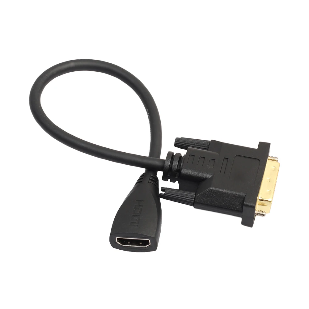 HDMI к DVI 24+ 1 Pin Кабели адаптера 1080P 3D HDMI кабель для lcd DVD HDTV xbox высокоскоростной проектор DVI Hdmi кабель