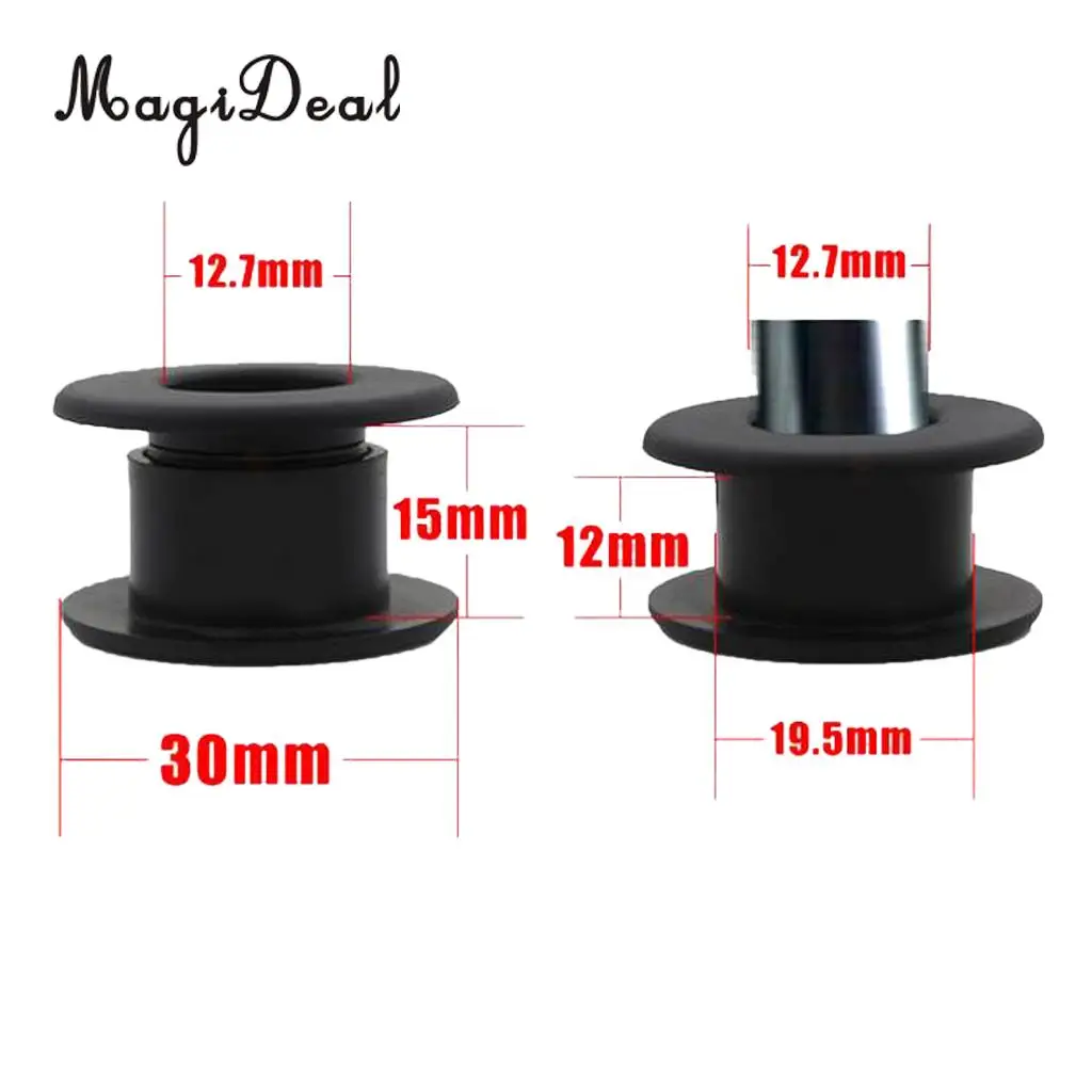 MagiDeal 12 Pieces Foosball Bearing with Screw Thread for Table Football / Soccer