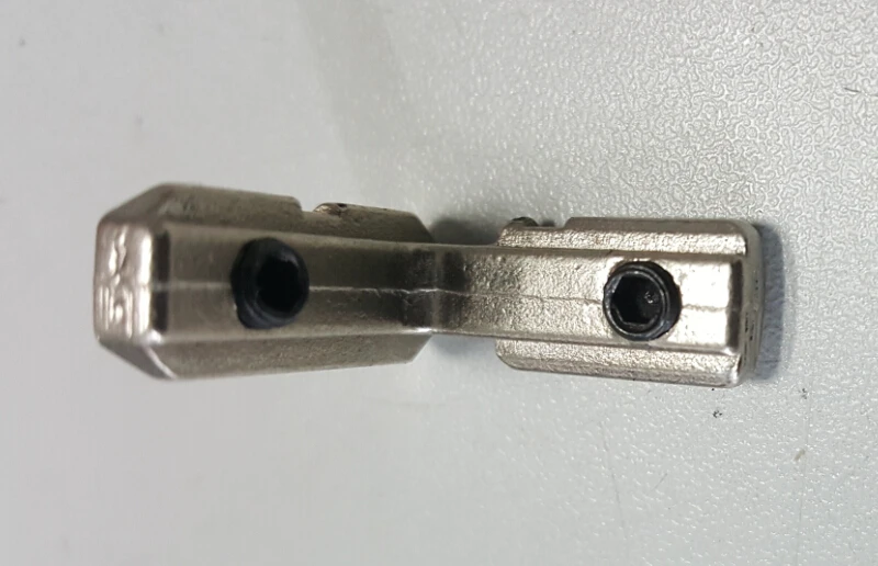 

Aluminum Profiles 2020 125mm with L-Shape Interior Corner Connector for diy bracket support