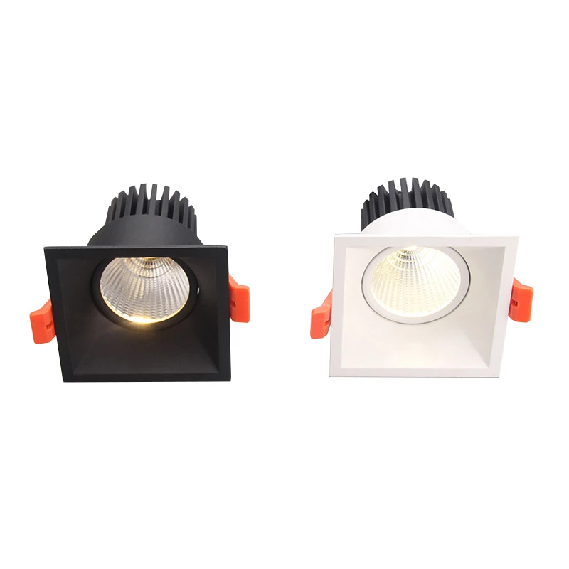 

3W/5W/10W LED COB ceiling light fixture Recessed lighting artwork lumination picture lamp teahouse hotel Black/White Shell