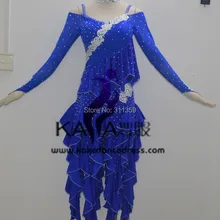 Горячая распродажа! KAKA-L140227, женская одежда для латинского танца, бахрома для сальсы платье Танго, Самба Румба Чача платье, латинское танцевальное платье для продажи