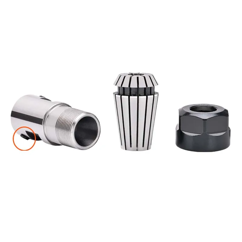 spindle machine tool clamping rod ER11 shaft 6 motor lengthened clamping knife engraving machine drill set take with ER11 collet