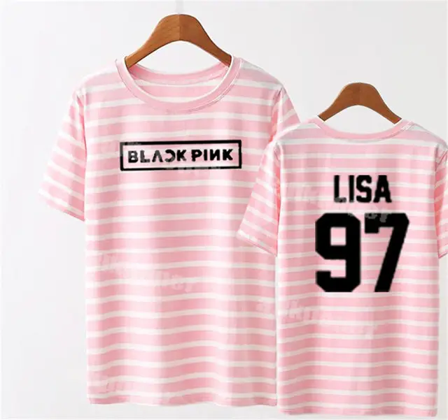 Allkpoper Kpop Blackpink Square One Stripe T Shirt In Your Area