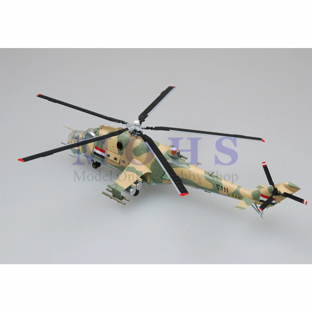 Easy model масштабная модель 37039 1/72 весы сборные модели вертолета закончил шкалы Хели ВВС Ирака MI24 Mi-24