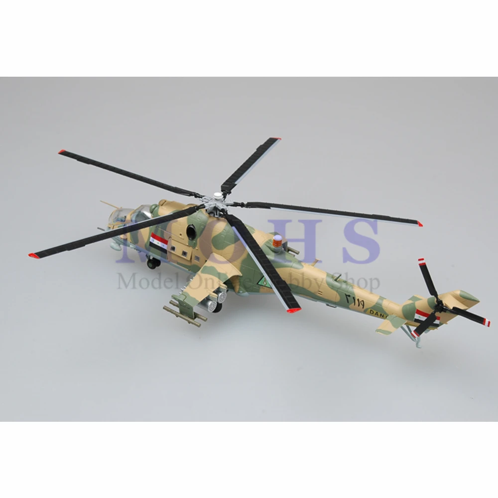 

EASY MODEL scale model 37039 1/72 scale assembled model helicopter finished scale heli Iraqi air force MI24 Mi-24