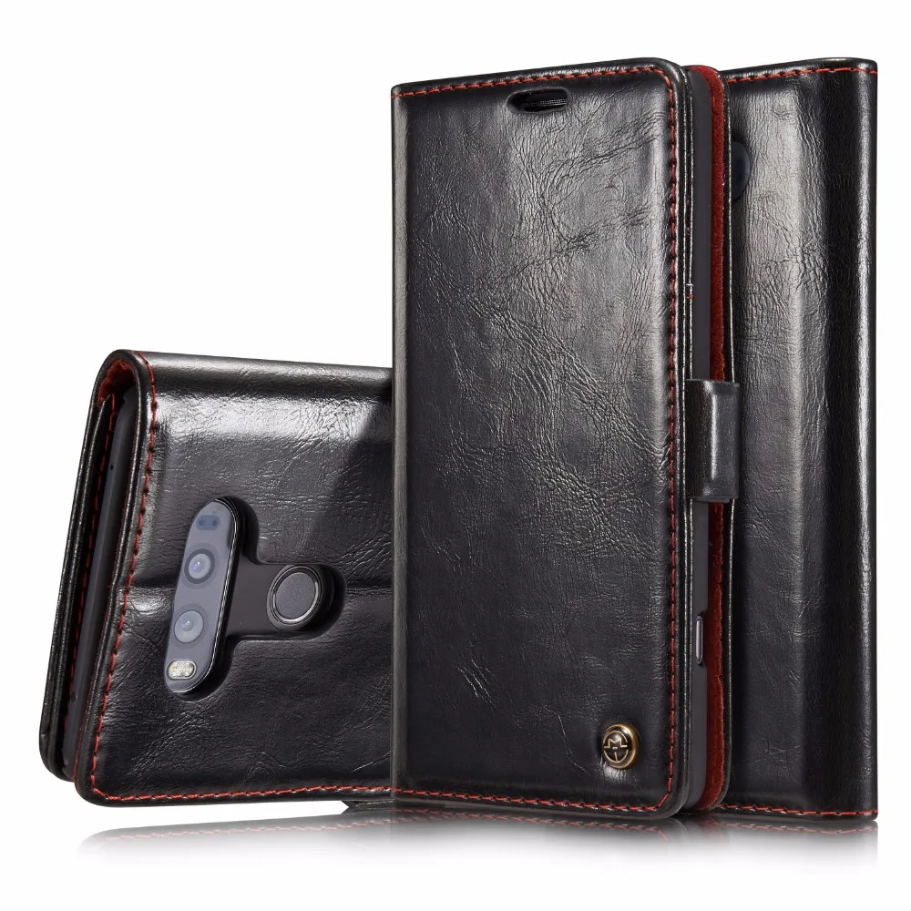 

CaseMe sFor LG V20 Case Flip PU Leather Silicon Wallet Cover For LG V 20 Mobile Phone Case for Coque LG V20 Cover Housing Fundas