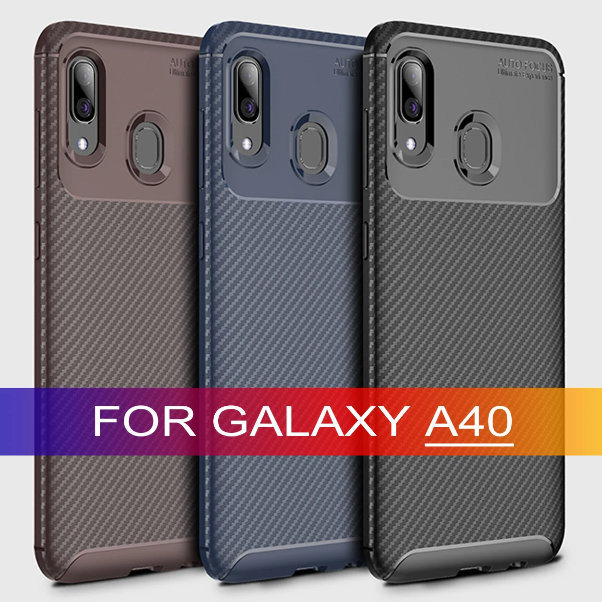 

For Samsung Galaxy A40 Back Cover Soft TPU Case on for Samsung A40 A 40 funda Amor Case Silicone Phone Cases 360 Shockproof