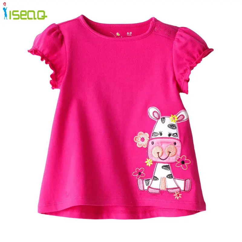

Children girls T-Shirt autumn long sleeve cartoon t shirts Cotton Tee Shirt Kids girl Clothes Infant 18M-5T