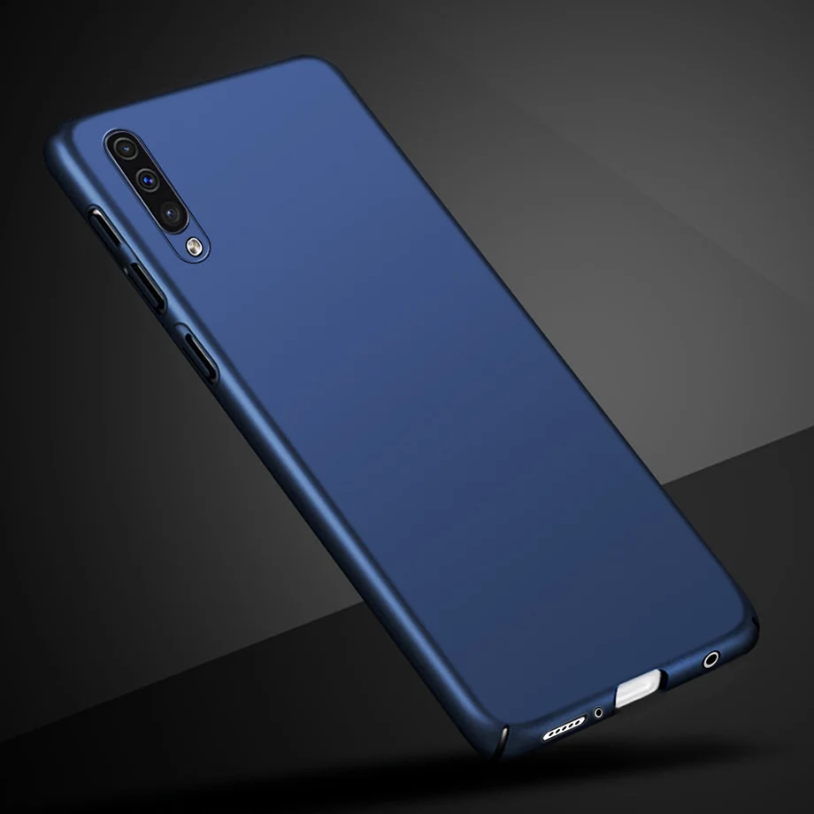 Для samsung Galaxy A50 чехол жесткий чехол из поликарбоната пластиковый противоударный чехол для телефона samsung A50 A 50 чехол Полный защитный чехол бампер - Цвет: Royal Blue