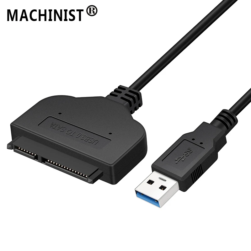 

USB 3.0 SATA 3 Cable Sata to USB Adapter Up to Support 2.5 and 3.5 inches External SSD HDD Hard Drive 22 Pin Sata III Cable