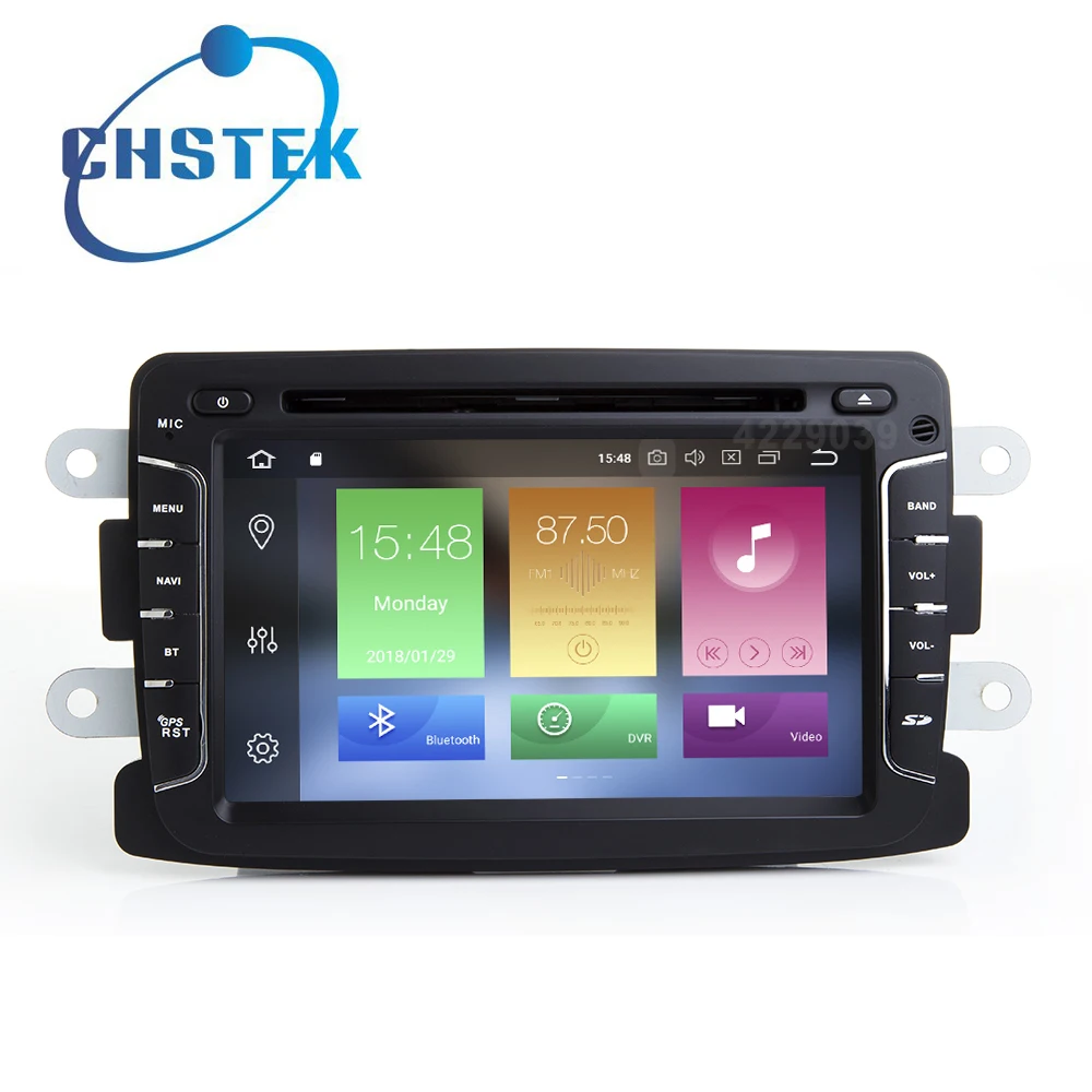 

Octa core 4GB RAM Android 8.0 Car DVD multimedia Player for Dacia Renault Duster Logan Sandero with wifi BT GPS Radio stereo