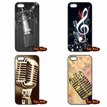 Old School Style Microphone Music Case Cover For font b Apple b font font b iPhone