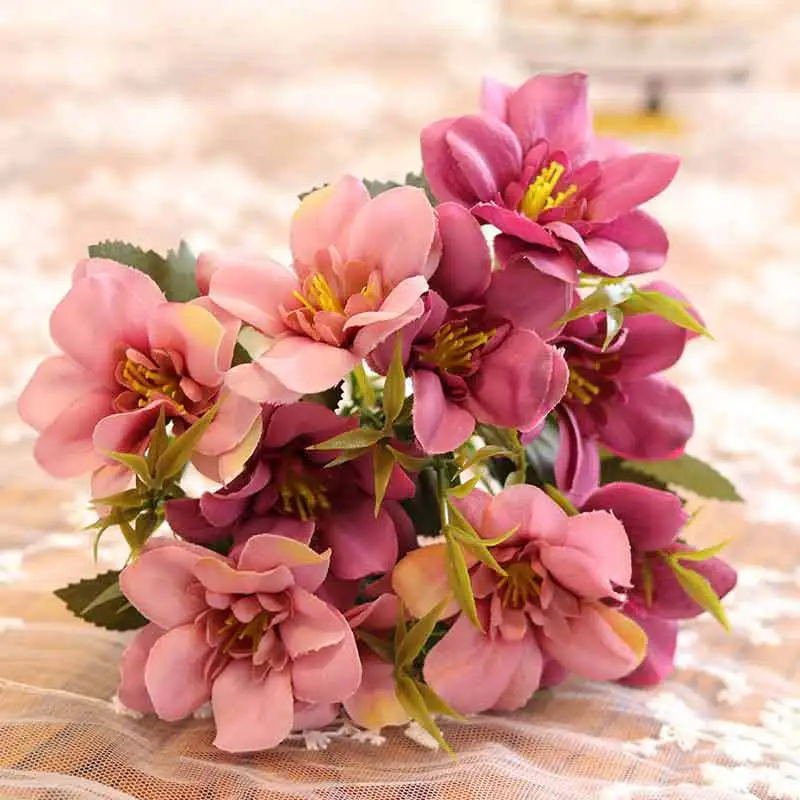 

Advanced Artificial Flower Fake Flower Spring Delphinium Violet Hyacinth Flower DA