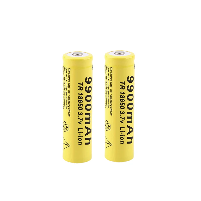 

2/3/4/5pcs 18650 Battery 9900mAh 3.7V 18650 Rechargeable Battery Li-ion Lithium Bateria for LED Flashlight Torch Lithium Battery