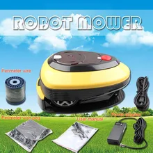 Robotic lawn mower L1000 4A Intelligent low noise Automatic Lawn mower with 1 pc of 24V 4Ah Lithium battery, Father’s Day Gift