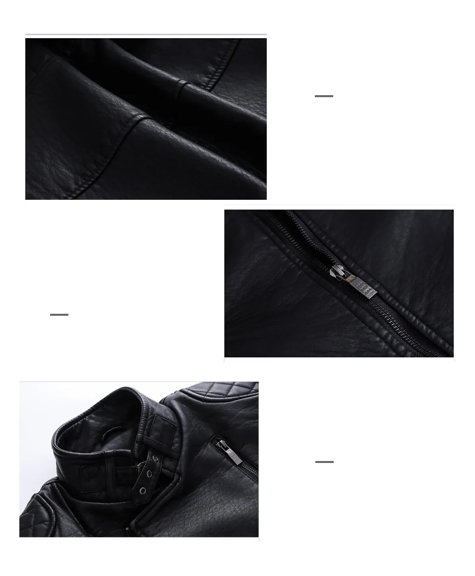 Осень зима мягкая куртка из искусственной кожи для мужчин Slim Fit мужские мотоциклетные Пальто Стенд воротник мужской Байкер куртки