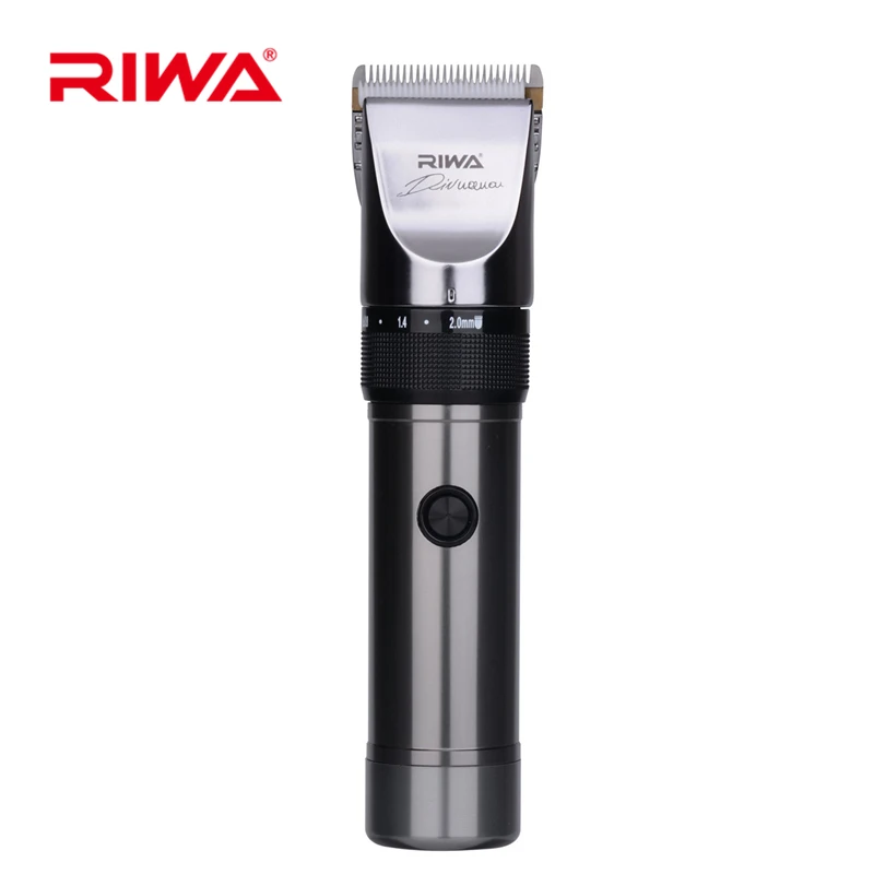 Pаспродажа Riwa профессиональный Титан керамические мощный волосы тример Clipper Quick Charge стрижка Резки для взрослых и детей X9