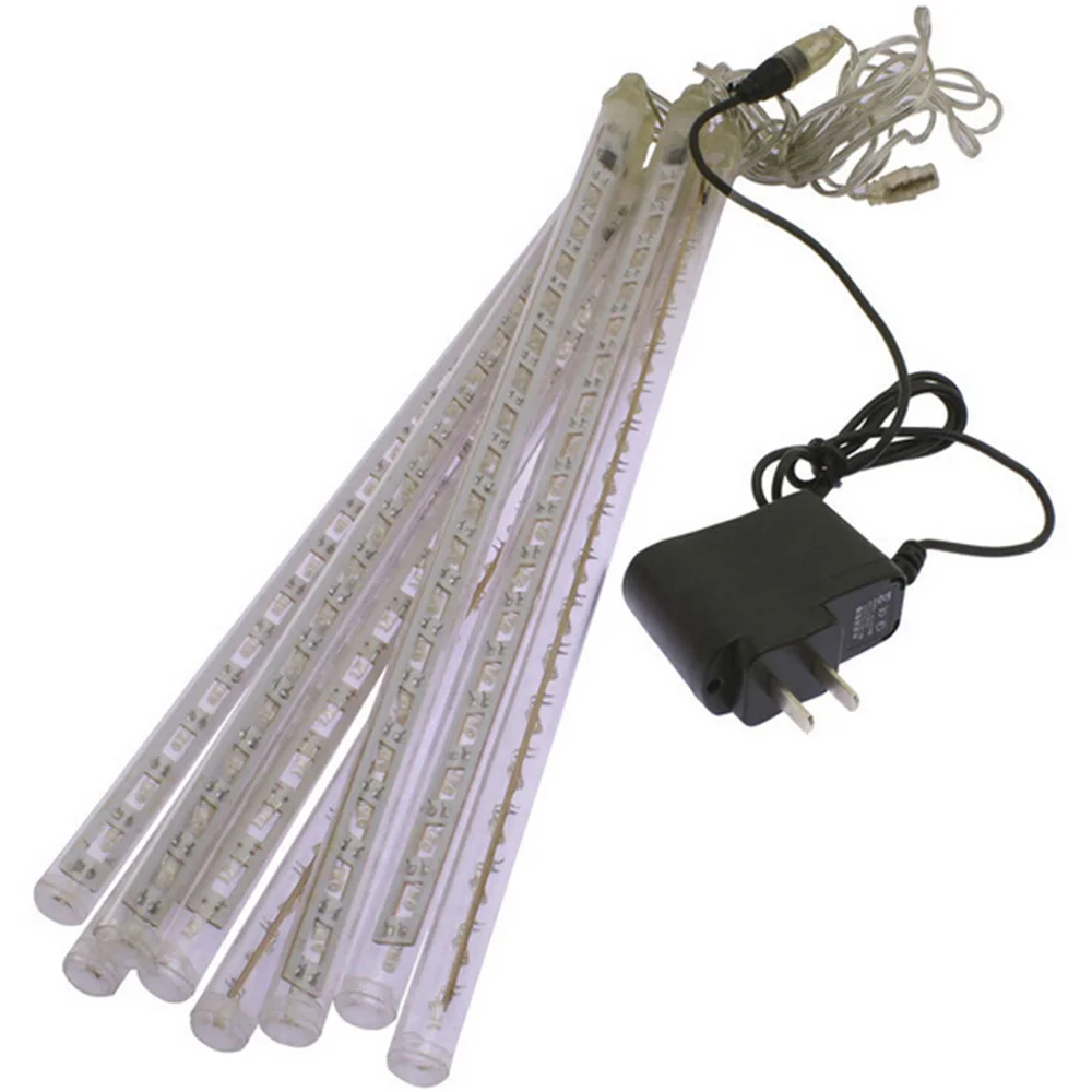 Led 30 cm 50 cm Meteor árbol de Navidad Garland Luces Navidad decorativas de Navidad al aire libre Luces de hadas de cuerdas