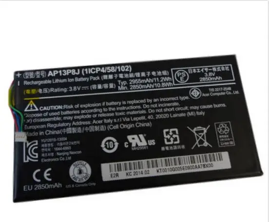 New Genuine Tablet Battery For Acer Iconia B1 720 B1 721 Series Kt 0010g 005 1icp4 58 102 Ap13p8j 3 8v 2850mah Tablet Batteries Backup Power Aliexpress