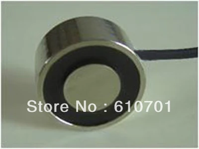 

59mm OD 12V Electric Lifting Magnet Holding Electromagnet Lift 70kg Solenoid P59/34