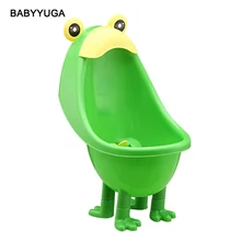 Kawaiii Grenouille Pot Bébé Urinoirs Garçon Mignon Enfants Potty Toilettes Formation Badine Urinoir En Plastique Animaux Debout Pots Avec Pied