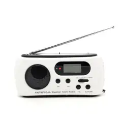Портативный Многофункциональный чрезвычайных фонарик, FM/AM радио многополосные с сотовый телефон Зарядное устройство MP3 плеер автономным