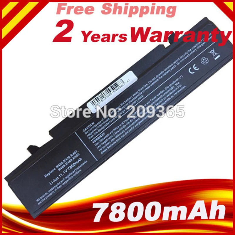  HSW Laptop battery For SamSung AA-PB9NC6B AA-PB9NS6B AA-PB9NC6W AA-PL9NC6W R428 R429 R468 NP300 NP3