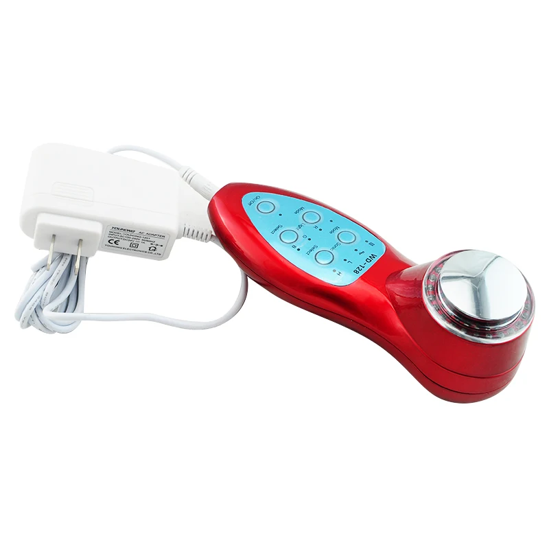 On Sale! Portable 7 Color 3MH Led Photon Ultrasonic Ultrasound Facial Skin Care Therapy Device Beauty Machine