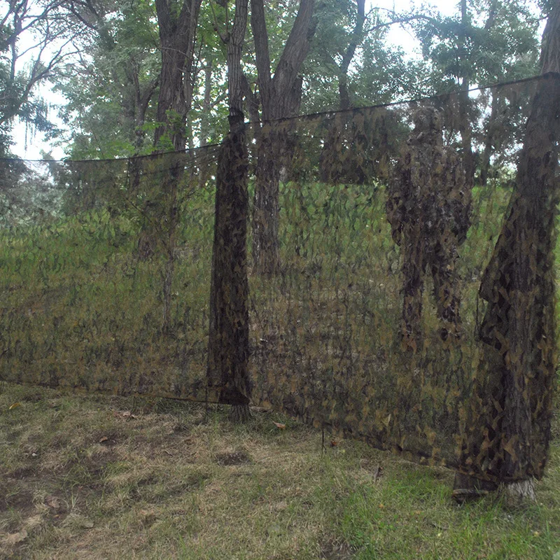 

3D Oxford Jungle Camouflage Net 1.5X3M Camo Netting for Camping and Hunting Hidden or Sun shelter or Car covers Free Shipping