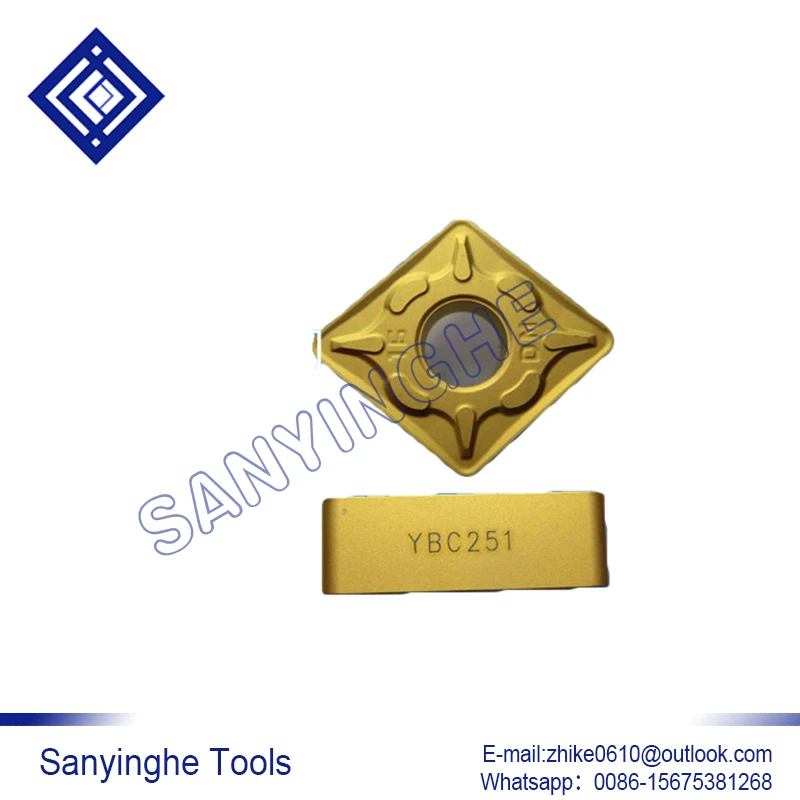 Высокое качество 10 шт./лот YBC251 CNMG190616-DM cnc карбида обращаясь вставками