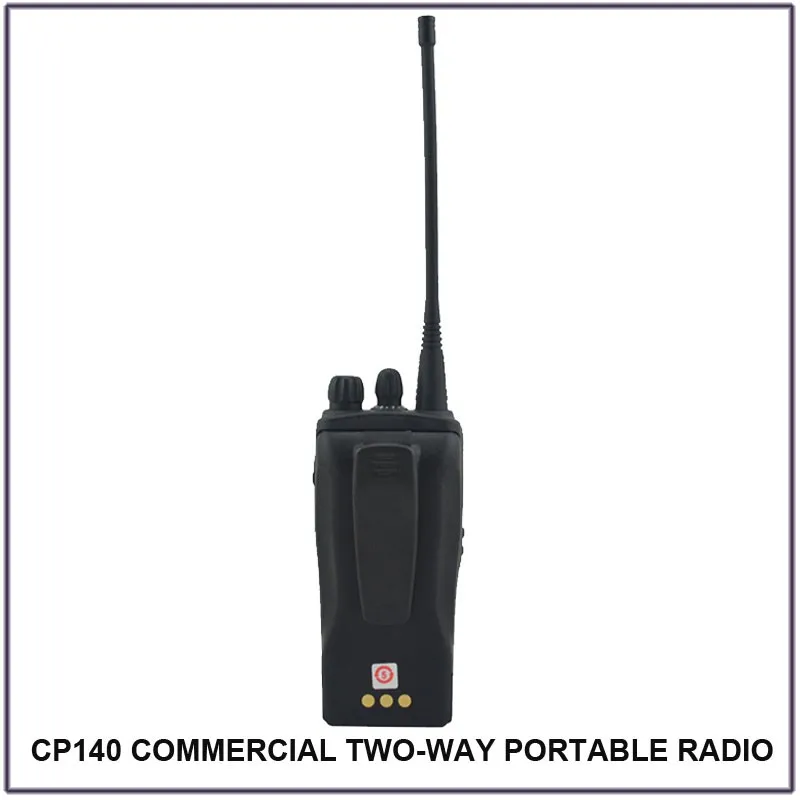 Новое поступление Фирменная Новинка CP140 VHF2 146-174 МГц 16 обычных Каналы коммерческих Портативный двухстороннее радио (для Motorola)