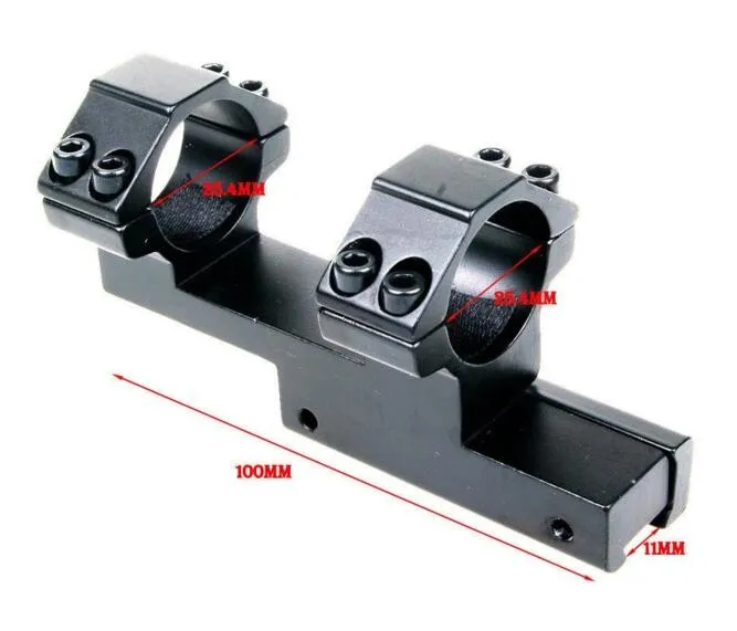 Охотничий цельный 30 мм или 25,4 мм двойной прицел кольца выше крепление для кольцо ласточкин хвост 11 мм/20 мм рейка Охотничьи аксессуары