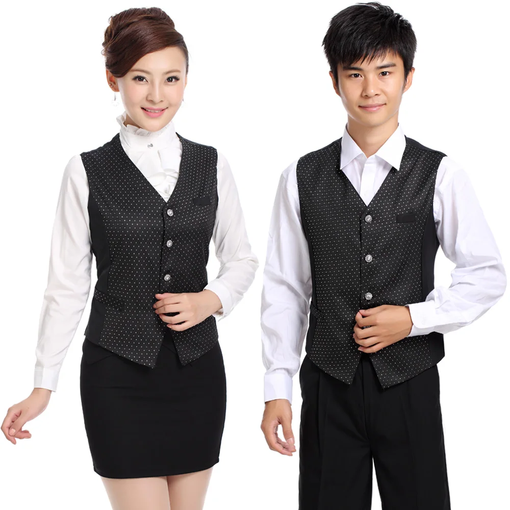 uniforms Hotel KTV vest billiard bar waiter vest vest supermarket