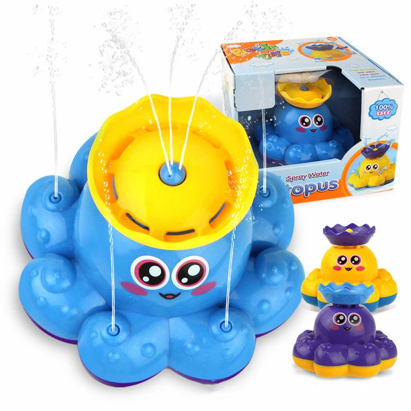 Electric Power Water Spray Toy Baby Take A Shower Small Steamer Baby