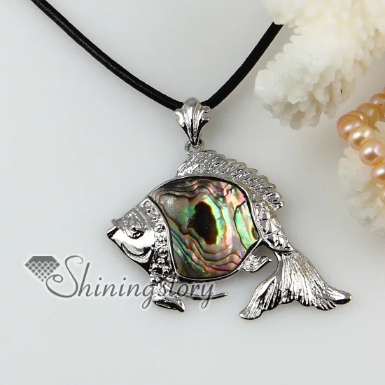 

fish sea water rainbow abalone seashell mother of pearl oyster sea shell necklaces pendants 2013 ladies fashion jewelry