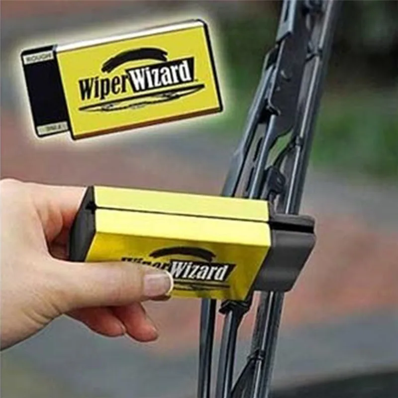New Wiper cleaning brush Car Van Wiper Wizard Windshield Wiper Blade