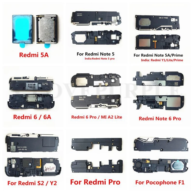 Громкий динамик звуковой сигнал для Xiaomi Redmi 4 4A 4X 5 5A 6 6A plus Pro Prime/Note prime Y1 Y2 S2 F1|Шлейфы