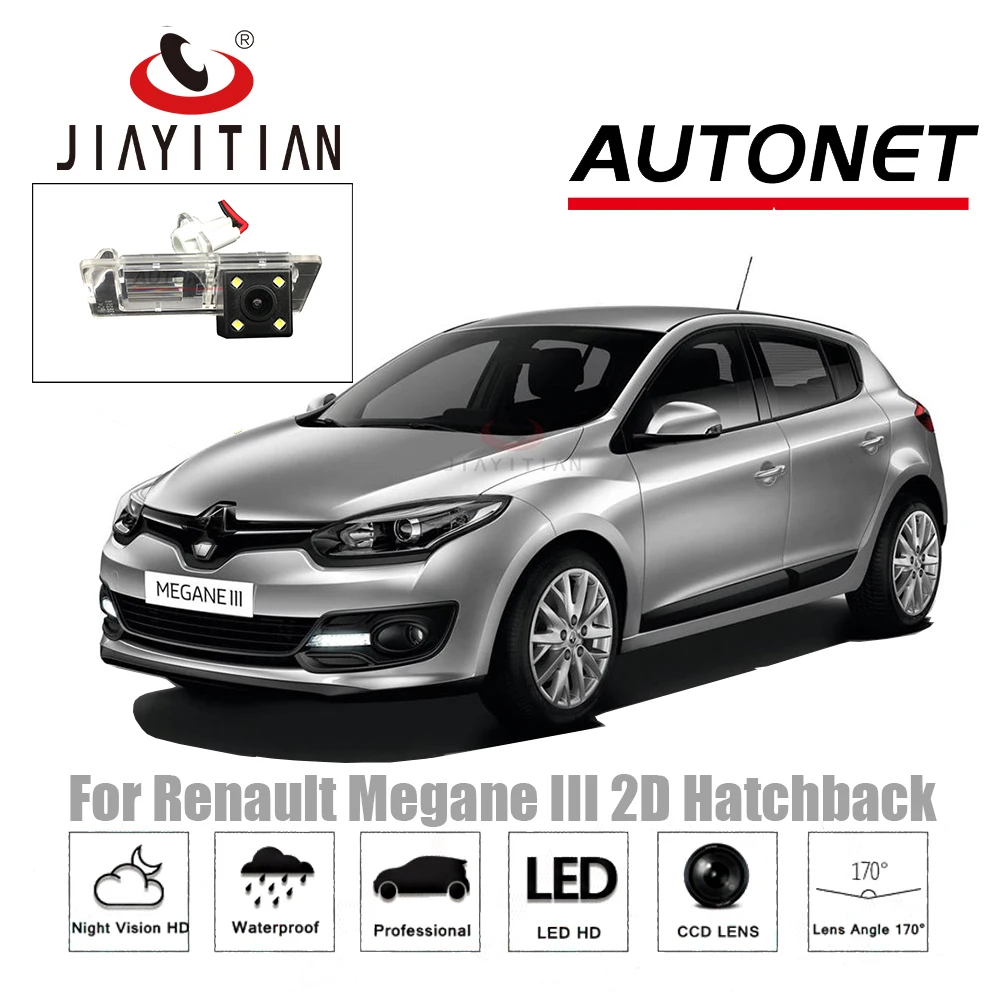 JIAYITIAN сзади камера для Renault Megane 3 Megane III 2D хэтчбек/Обратный камера/CCD/ночное видение/Резервное копирование номерные знаки мотоциклов