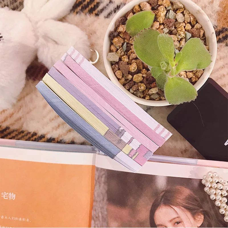 Милые каваи Ins девушка Липкие заметки блокнот наклейка для офисного планировщика